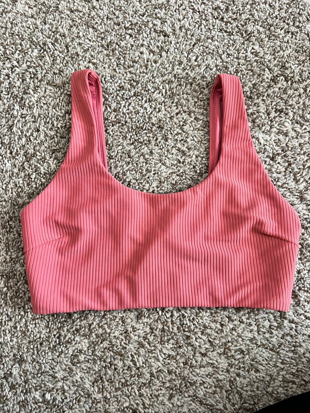 Gymshark Pink Ribbed Bikini Set Size Small - Picture 8 of 8